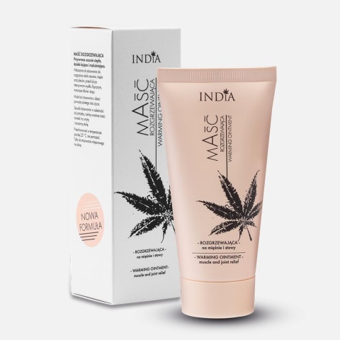 Maść rozgrzewająca - imbir, papryczka